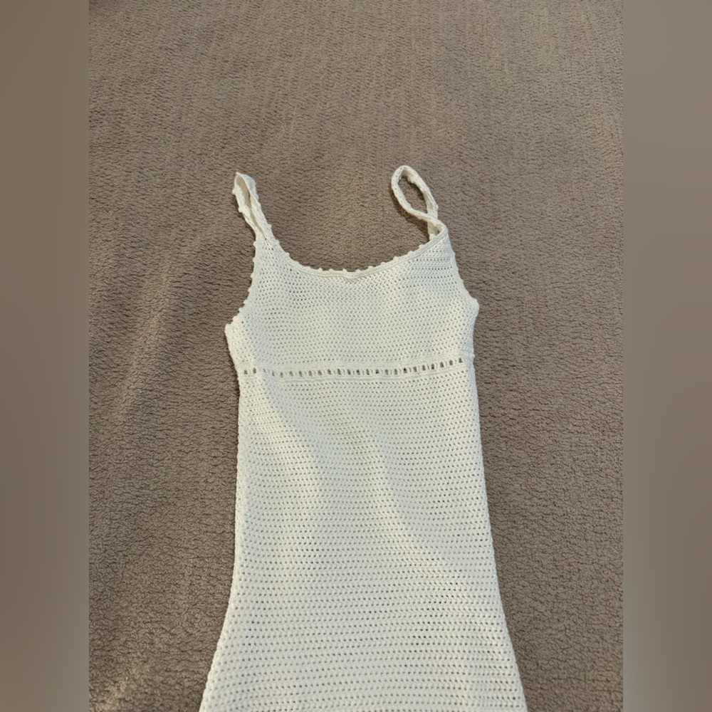 Wilder’s crochet midi dress